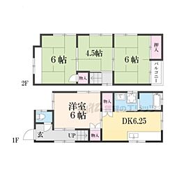 五ケ庄西浦32-28貸家