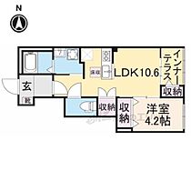 （仮称）久御山町佐古内屋敷新築アパートA 102 ｜ 京都府久世郡久御山町佐古（賃貸アパート1LDK・1階・42.15㎡） その2