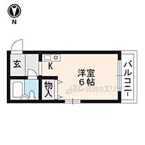 京都府京都市山科区大宅沢町（賃貸マンション1K・2階・16.20㎡） その2