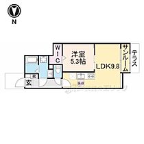 京都府京都市伏見区深草僧坊町（賃貸アパート1LDK・1階・40.44㎡） その2