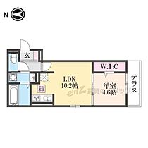 京都府京都市伏見区深草小久保町（賃貸アパート1LDK・1階・37.74㎡） その2