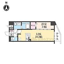 京都府京都市伏見区深草西浦町5丁目（賃貸マンション1LDK・2階・33.44㎡） その2