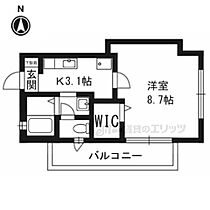 京都府乙訓郡大山崎町字大山崎小字尻江（賃貸アパート1K・2階・27.75㎡） その2