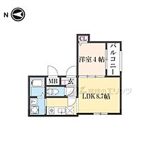 京都府京都市東山区福稲川原町（賃貸アパート1LDK・2階・28.98㎡） その2