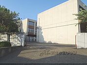 西城陽中学校まで1400メートル