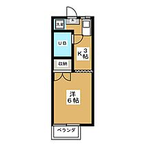 コーポＣＡ　Ｓ棟 202 ｜ 長野県長野市若里１丁目（賃貸アパート1K・2階・19.87㎡） その2