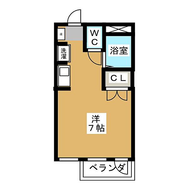 丸山ビル 510｜長野県長野市大字鶴賀上千歳町(賃貸マンション1R・5階・21.00㎡)の写真 その2