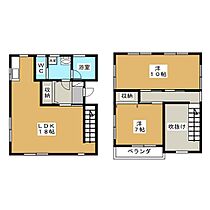 タウン町田　NW棟 NW ｜ 長野県長野市青木島町大塚（賃貸一戸建2LDK・2階・82.80㎡） その2