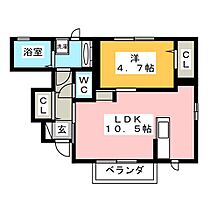 エスパシオ・ｙ　Ｂ棟 101 ｜ 長野県長野市大字稲葉（賃貸アパート1LDK・1階・38.73㎡） その2