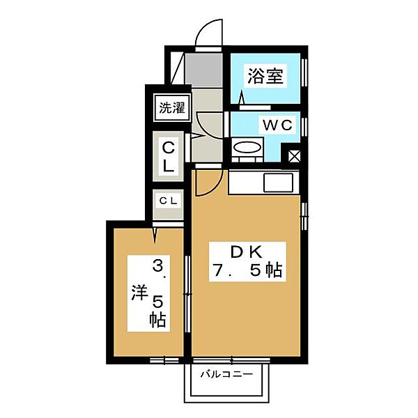 フィエルテ 101｜長野県長野市大字小柴見(賃貸アパート1DK・1階・29.43㎡)の写真 その2