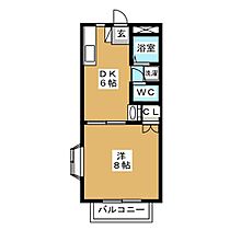 第2ビヤンカ 201 ｜ 長野県長野市大字安茂里差出（賃貸アパート1DK・2階・28.51㎡） その2