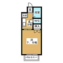 ハイツＮＡＯＥ2 206 ｜ 長野県長野市大字大豆島（賃貸アパート1K・2階・22.00㎡） その2