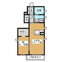 サンハイツ大門 101 ｜ 長野県長野市大字安茂里（賃貸アパート1LDK・1階・40.09㎡） その2