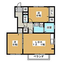 グレイセス尾張部　B棟 101 ｜ 長野県長野市大字北尾張部（賃貸アパート2LDK・1階・60.32㎡） その2