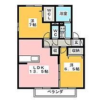 クレスト稲葉 102 ｜ 長野県長野市大字稲葉（賃貸アパート2LDK・1階・62.10㎡） その2