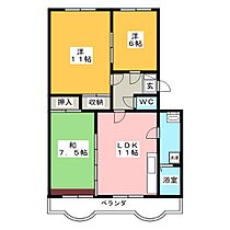 Ｋハウス 302 ｜ 長野県長野市大字高田（賃貸マンション3LDK・3階・75.14㎡） その2