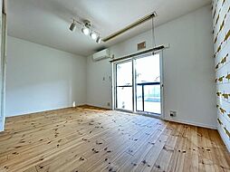 上野ハイツ 1-2 1階ワンルームのリビング/ダイニング