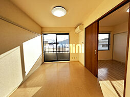 エーデルワイス　B棟 201 2階2DKのリビング/ダイニング