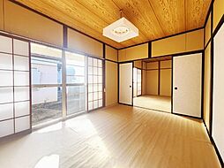 佐治木様平屋　Ｂ 1 1階3Kのリビング/ダイニング