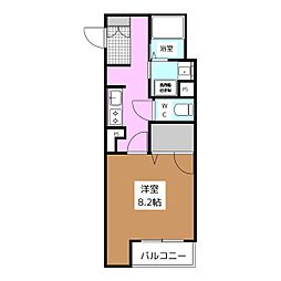 間取図画像 1K