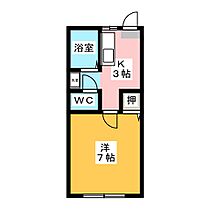 フレグランス郵とぴあＣ 103 ｜ 長野県松本市井川城３丁目（賃貸アパート1K・1階・24.00㎡） その2