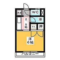 カサ・アサマ 203 ｜ 長野県松本市野溝東１丁目（賃貸アパート1K・2階・19.04㎡） その2