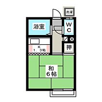 山本コーポ 203 ｜ 長野県松本市大字新村（賃貸アパート1K・2階・19.04㎡） その2