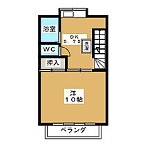 アンサンブル榑木　B 201 ｜ 長野県松本市大字島内（賃貸アパート1K・2階・27.75㎡） その2