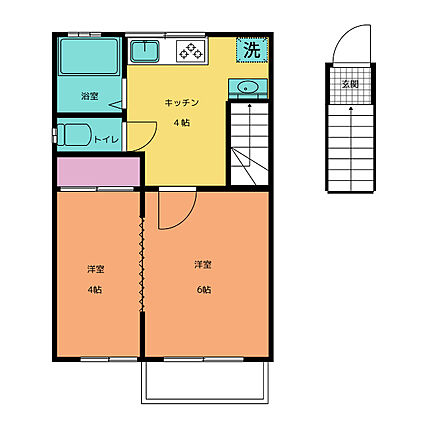 フロンティアパレスA_間取り_0