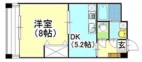 ピュール・セレネ表町 503号室 ｜ 岡山県岡山市北区表町３丁目8-18（賃貸マンション1DK・5階・33.54㎡） その2