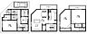 区画図：建築参考プラン図です。建物参考価格：１，９００万円（税込）。建築確認費用：８０万円、外構工事費用：５０万円、地盤改良費用（未定）が別途必要です。