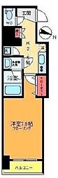 Tranciel小岩 1Kの間取図画像