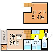 コンフォートうたたね  ｜ 愛知県名古屋市南区内田橋２丁目10-17（賃貸アパート1K・1階・20.01㎡） その2