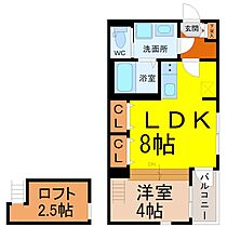 ハーモニーテラス外新町II  ｜ 愛知県名古屋市中川区外新町１丁目83-3（賃貸アパート1LDK・1階・30.93㎡） その2