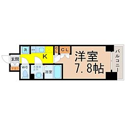 間取図画像 1K