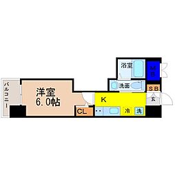 間取図画像 1K
