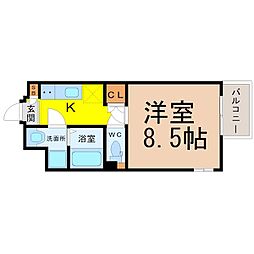 間取図画像 1K