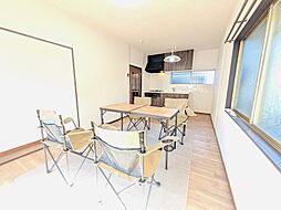 下妻市下妻丙　中古戸建 3DKのリビング/ダイニング