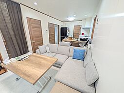 つくばみらい市谷井田　中古戸建 3SLDKのリビング/ダイニング