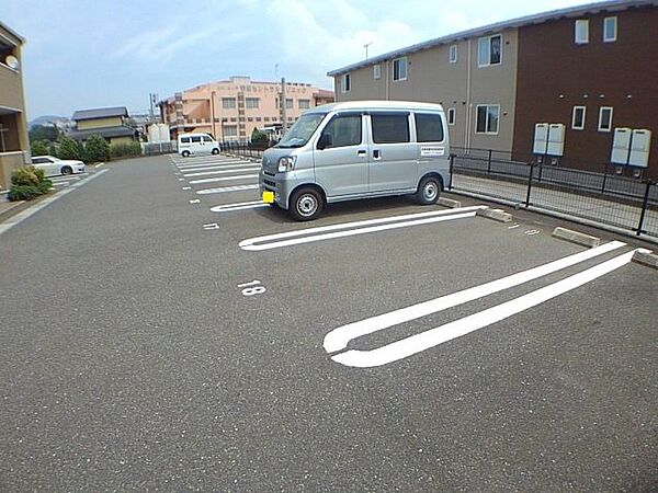 画像12:駐車場に車を止められます