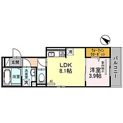 ブリランテ川西通　A