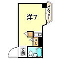 コスモプラザ三宮7階4.0万円