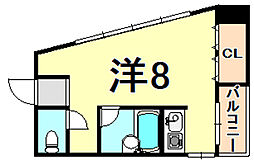 間取図画像 ワンルーム