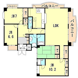 間取図画像 4LDK