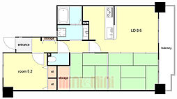 間取図画像 3LDK