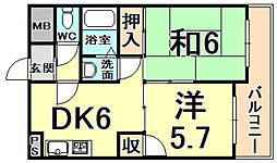 プティコスモ 3階/306