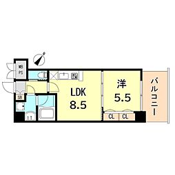 プレジオ神戸ＷＥＳＴ 3階/305