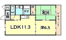 プロスペール門戸 2階