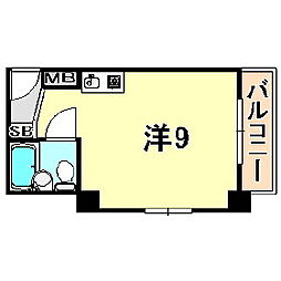 フリックコート三宮 2階