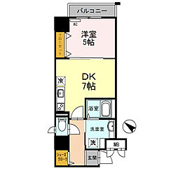 間取図画像 1DK